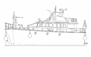 Architectural profile drawing of Aberdonia